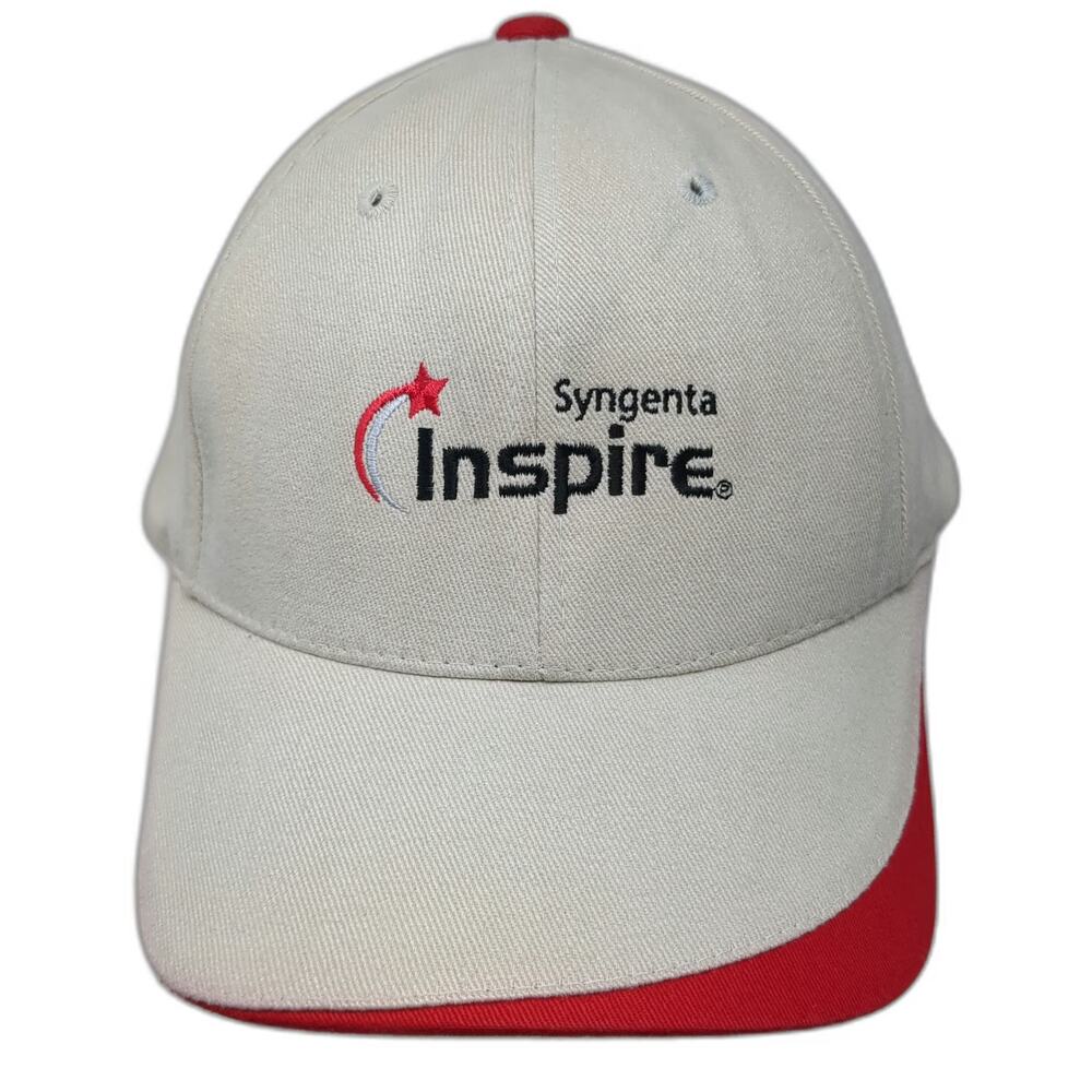 Magic Headwear Syngenta Inspire Baseball Cap Beige One Size Strapback Burlap Hat